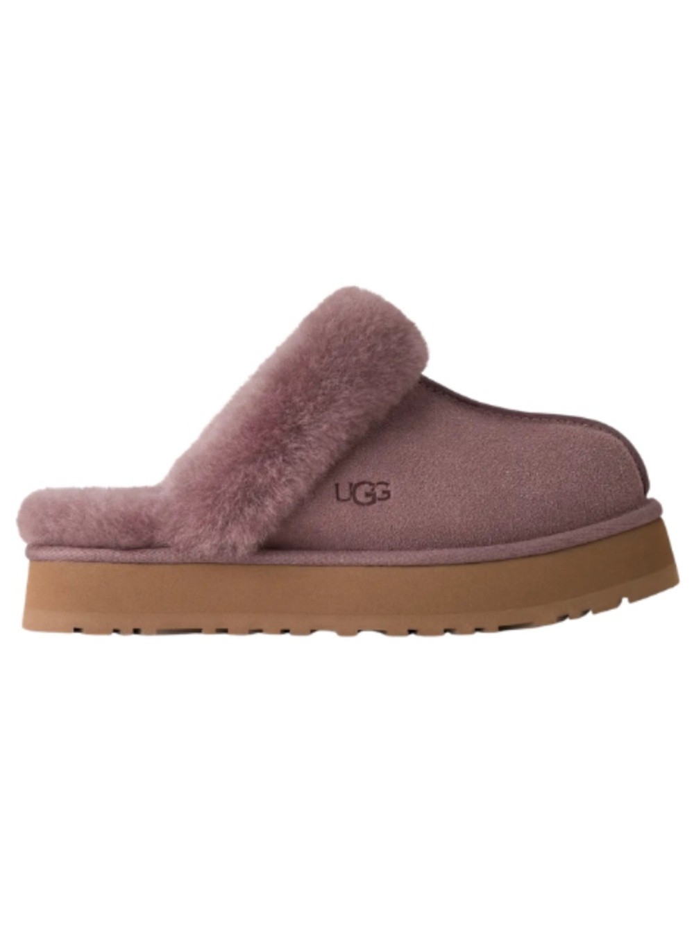 Women's UGG Disquette Slippers in Portobello Suede. 1122550